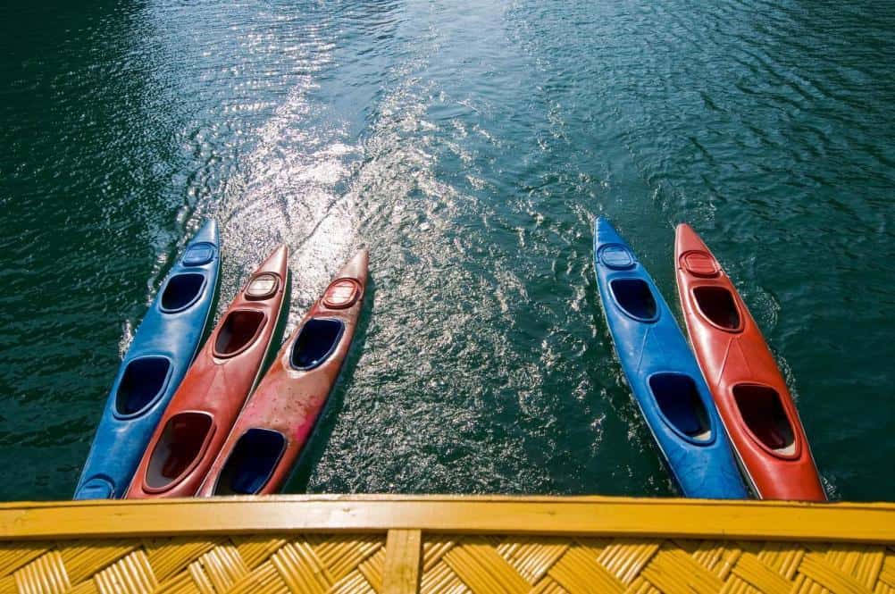Touring kayak