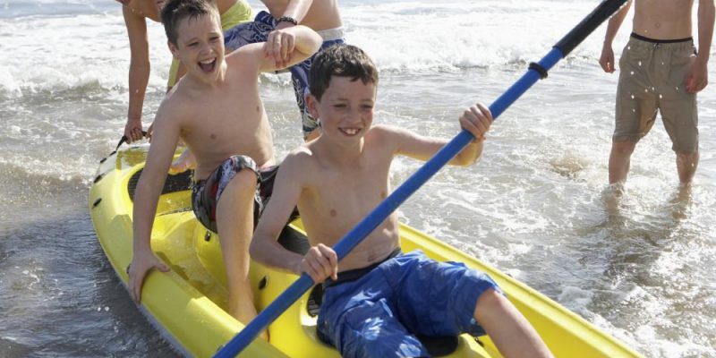 social kayaking